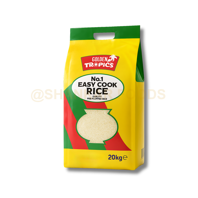 GT EASY COOK RICE 20KG PM £17.99