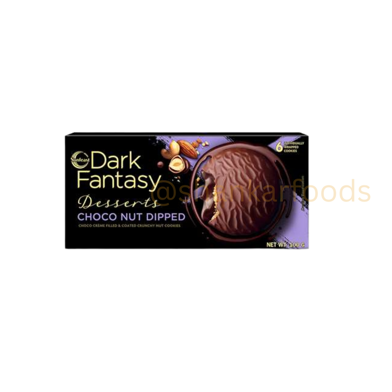 DF CHOCO NUT DIPPED 100G PM £0.99